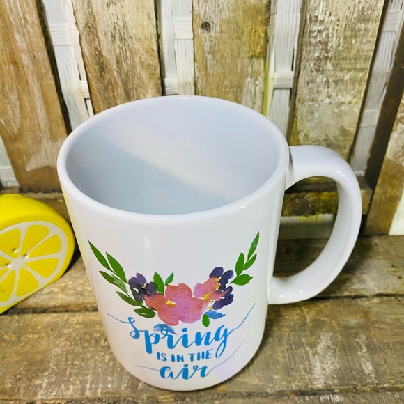 SPRING IS IN THE AIR ceramic mug double sided - Picture 2 of 6